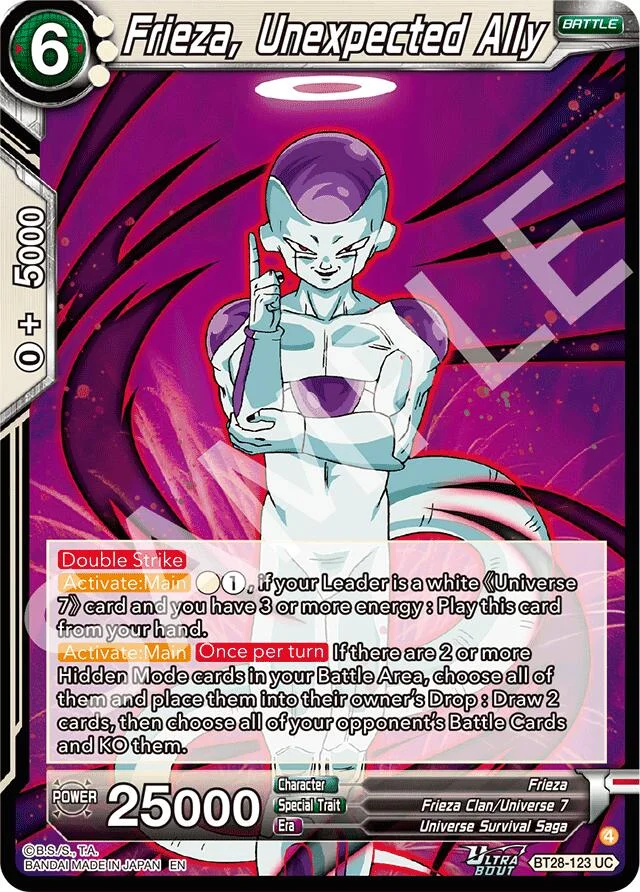 Frieza, Unexpected Ally 「BT28-123」「EN」