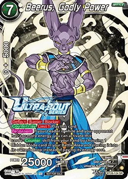 Beerus, Godly Power 「BT28-124_PR」「EN」
