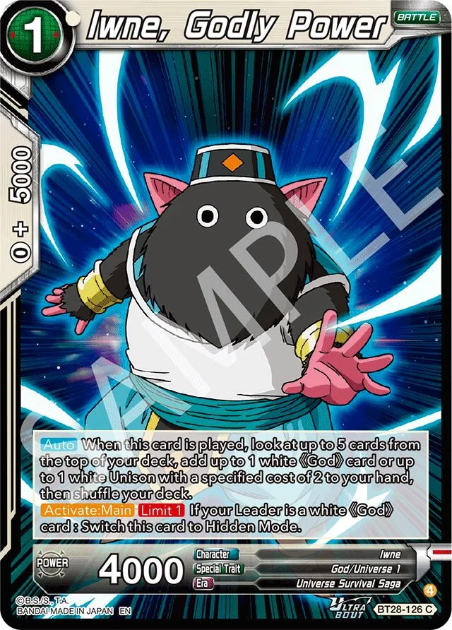 Iwne, Godly Power 「BT28-126」「EN」