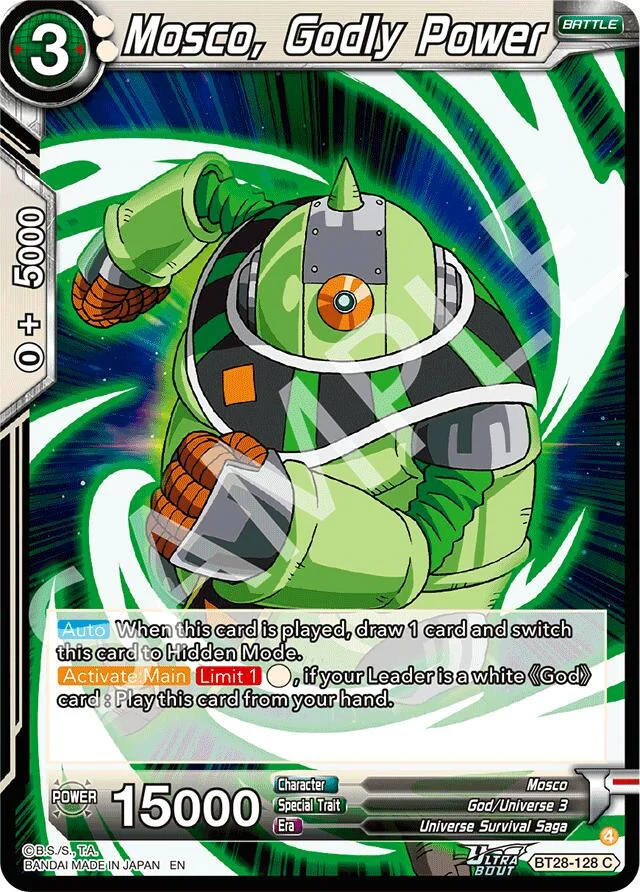 Mosco, Godly Power 「BT28-128」「EN」