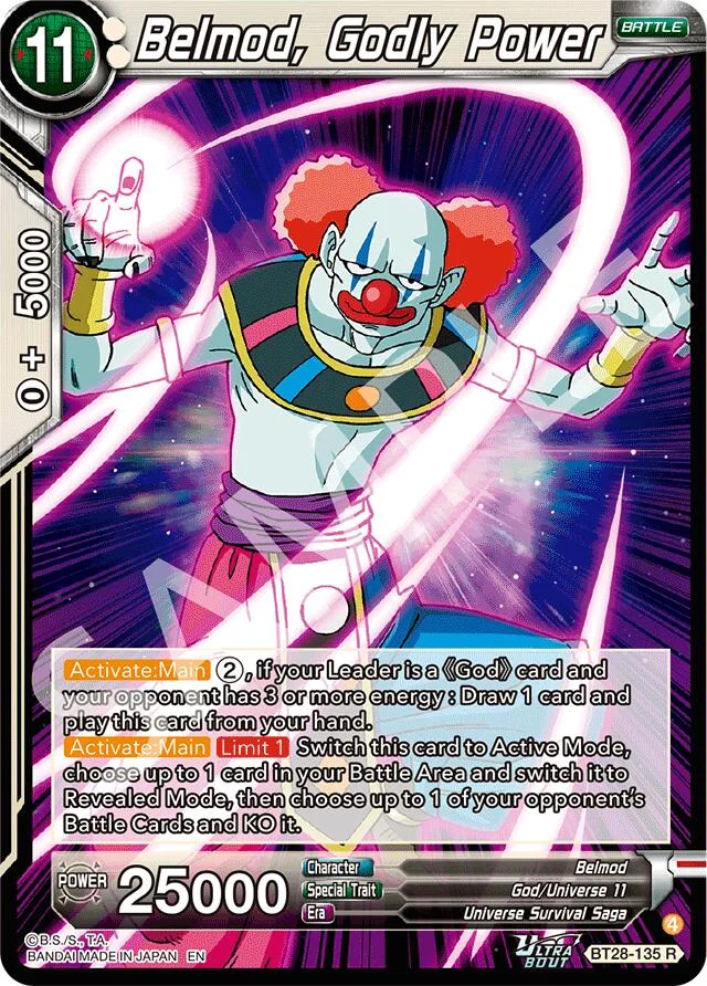 Belmod, Godly Power 「BT28-135_SPR」「EN」