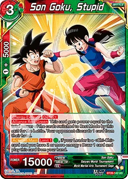 Son Goku, Stupid 「BT28-142」「EN」
