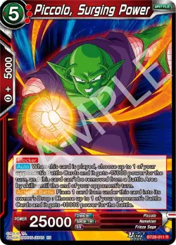 Piccolo, Surging Power #BT28-011 · Dragon Ball Super: Masters