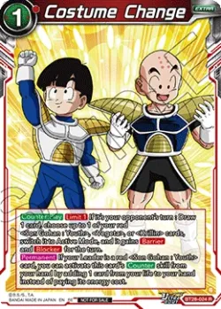 Costume Change #BT28-024_PR · Dragon Ball Super: Masters