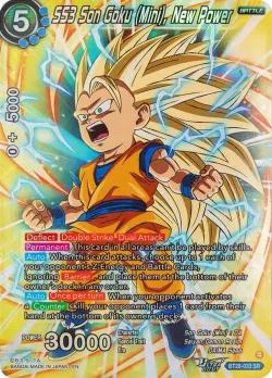 SS3 Son Goku (Mini), New Power #BT28-033 · Dragon Ball Super: Masters