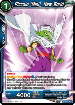 Piccolo (Mini), New World #BT28-036 · Dragon Ball Super: Masters