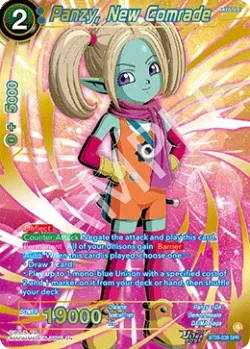Panzy, New Comrade #BT28-039_SPR · Dragon Ball Super: Masters