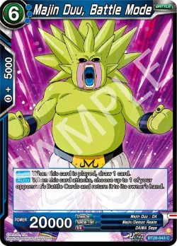 Majin Duu, Battle Mode #BT28-043 · Dragon Ball Super: Masters