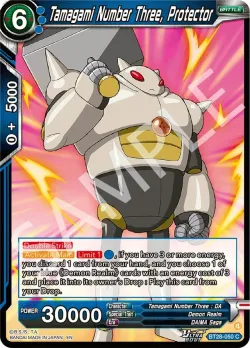 Tamagami Number Three, Protector #BT28-050 · Dragon Ball Super: Masters