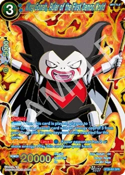 King Gomah, Ruler of the First Demon World #BT28-051_SPR · Dragon Ball Super: Masters