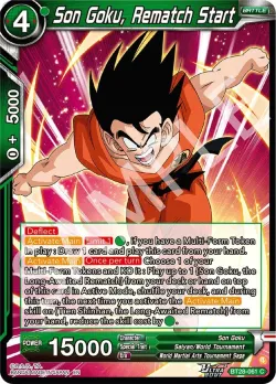 Son Goku, Rematch Start #BT28-061 · Dragon Ball Super: Masters