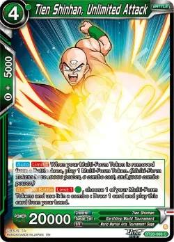 Tien Shinhan, Unlimited Attack #BT28-066 · Dragon Ball Super: Masters