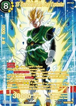 SS Great Saiyaman, Fury Explosion #BT28-083_PR · Dragon Ball Super: Masters