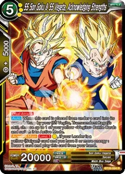 SS Son Goku & SS Vegeta, Acknowledging Strengths #BT28-094 · Dragon Ball Super: Masters