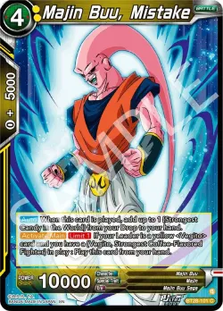 Majin Buu, Mistake #BT28-101 · Dragon Ball Super: Masters
