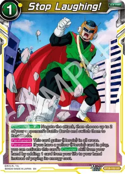Stop Laughing! #BT28-102 · Dragon Ball Super: Masters