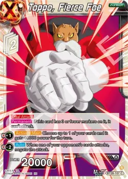 Toppo, Fierce Foe #BT28-107 · Dragon Ball Super: Masters