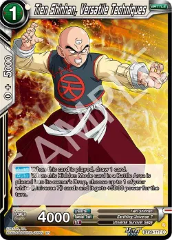 Tien Shinhan, Versatile Techniques 「BT28-117」「EN」