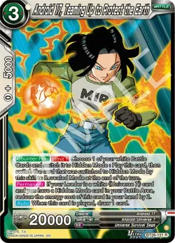 Android 17, Teaming Up to Protect the Earth 「BT28-121」「EN」