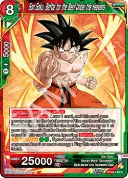 Son Goku, Battle for the Best Under the Heavens 「BT28-140」「EN」