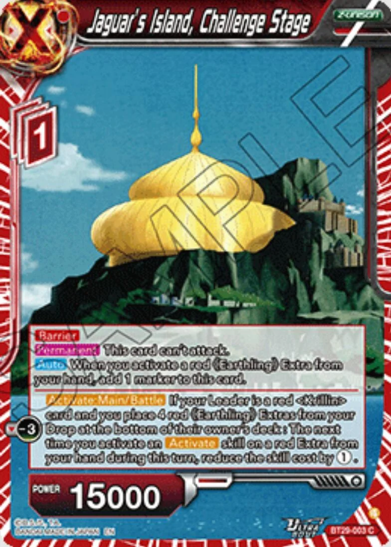 Jaguar’s Island, Challenge Stage 「BT29-003」「EN」