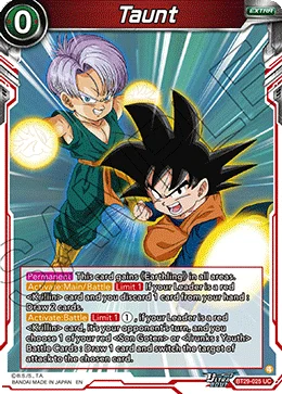 Taunt 「BT29-025」「EN」