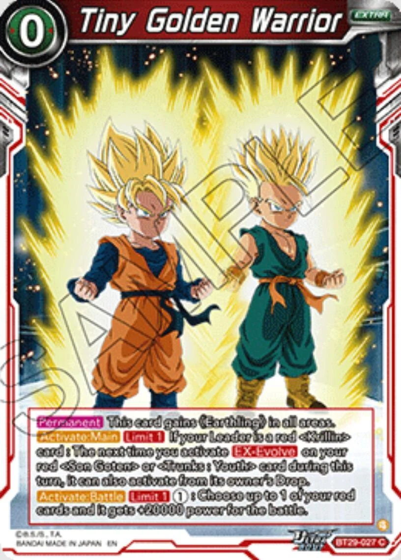 Tiny Golden Warrior 「BT29-027」「EN」