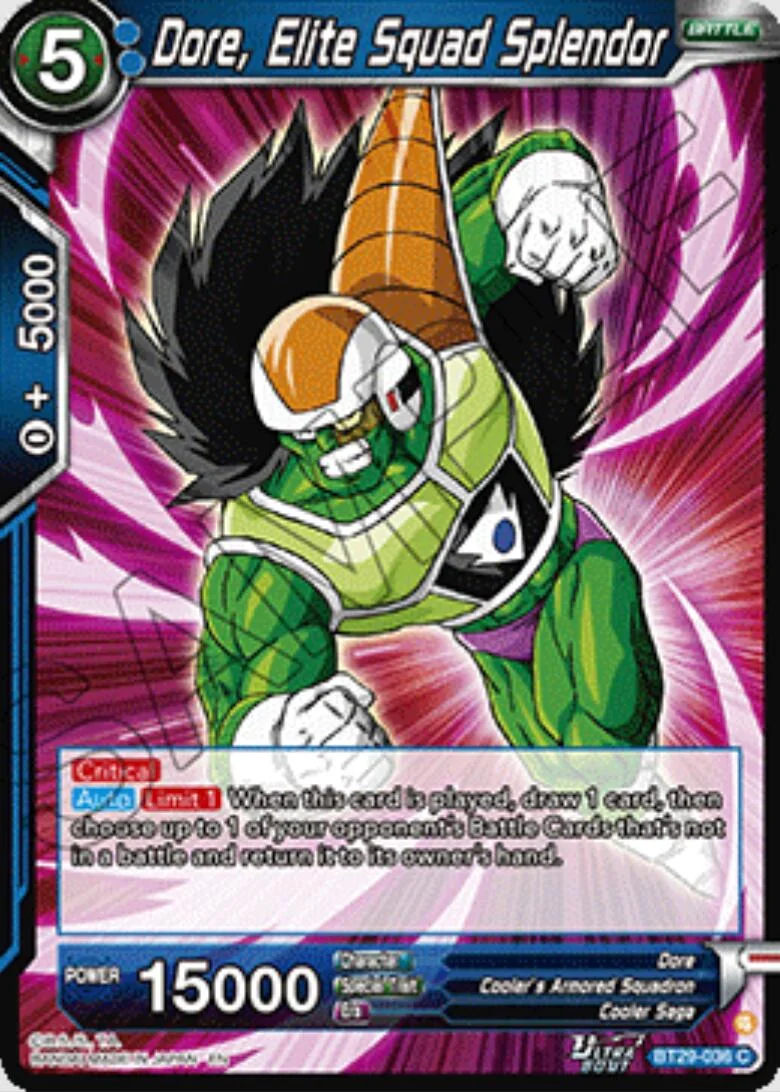 Dore, Elite Squad Splendor 「BT29-036」「EN」