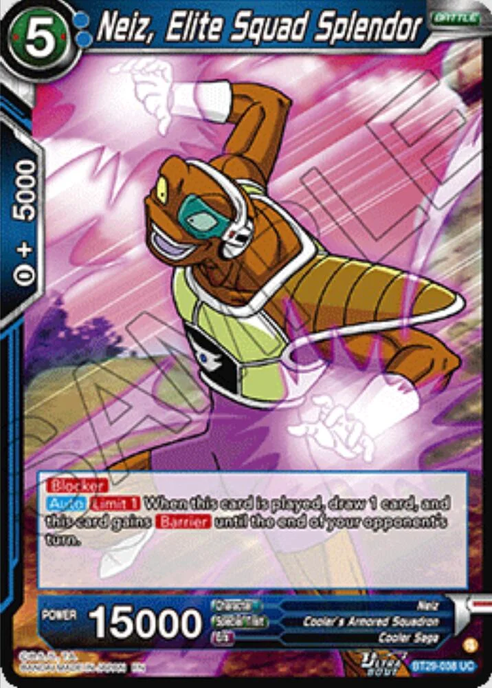 Neiz, Elite Squad Splendor 「BT29-038」「EN」