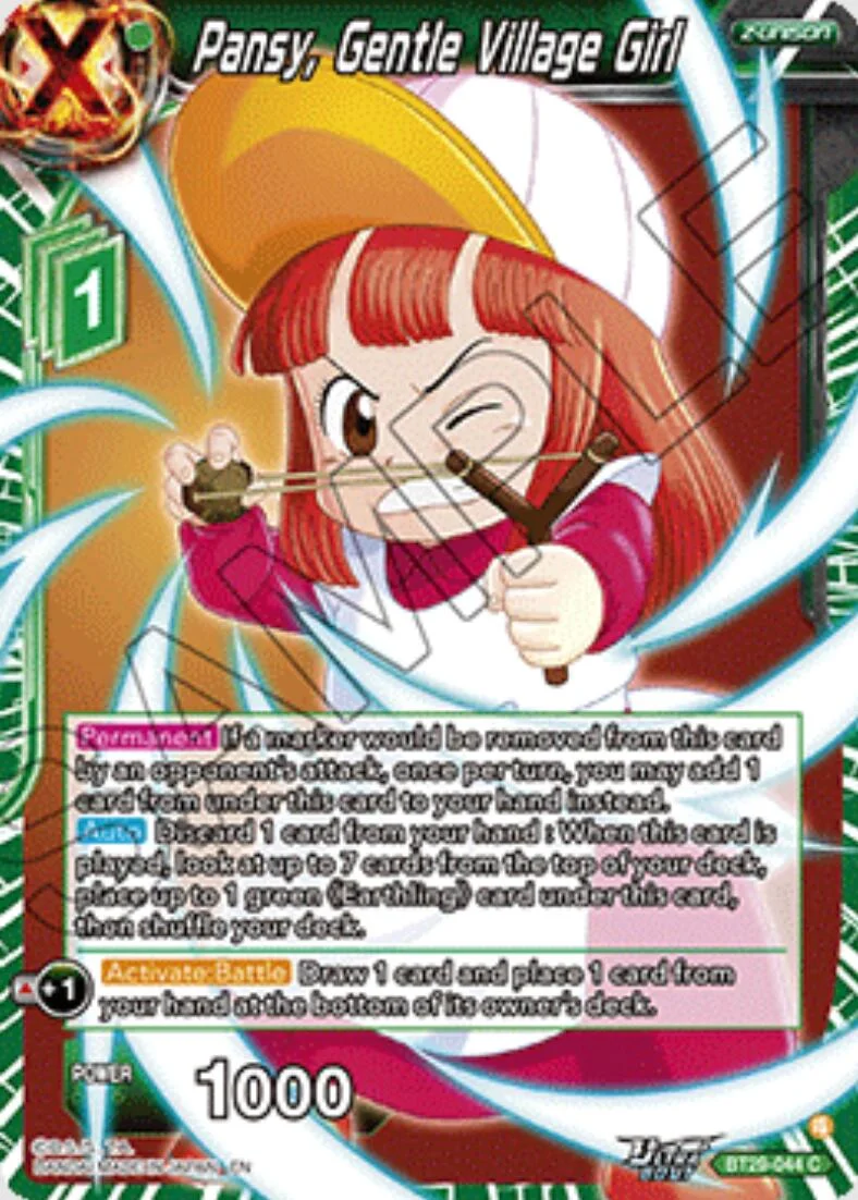 Pansy, Gentle Village Girl 「BT29-044_SPR」「EN」