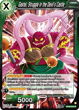 Gastel, Struggle in the Devil’s Castle 「BT29-047」「EN」