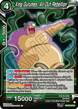 King Gurumes, All-Out Rebellion 「BT29-048」「EN」