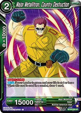 Major Metallitron, Country Destruction 「BT29-056」「EN」
