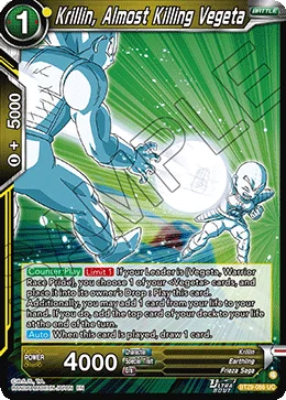 Krillin, Almost Killing Vegeta 「BT29-066」「EN」