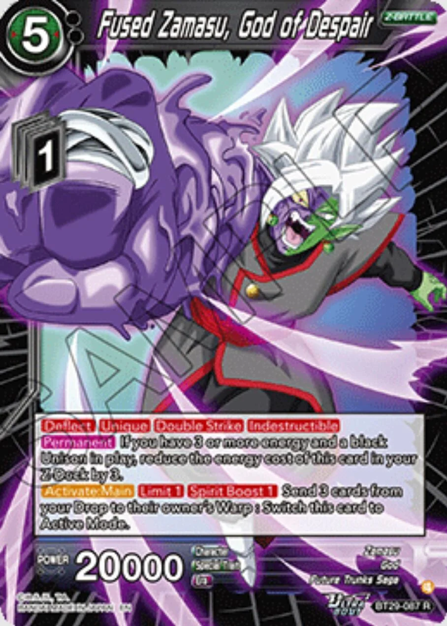 Fused Zamasu, God of Despair 「BT29-087」「EN」