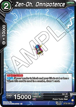 Zen-Oh, Omnipotence 「BT29-099」「EN」