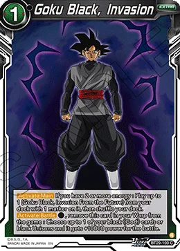 Goku Black, Invasion 「BT29-103」「EN」