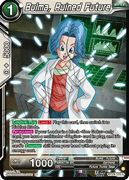Bulma, Ruined Future 「BT29-110」「EN」