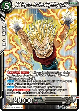 SS Vegeta, Endless Fighting Spirit 「BT29-117」「EN」