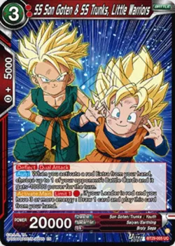 SS Son Goten & SS Trunks, Little Warriors #BT29-005_SPR · Dragon Ball Super: Masters