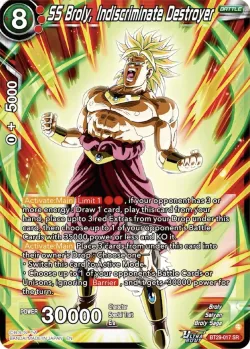 SS Broly, Indiscriminate Destroyer #BT29-017 · Dragon Ball Super: Masters