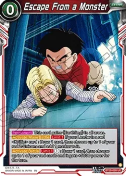 Escape From a Monster #BT29-026 · Dragon Ball Super: Masters