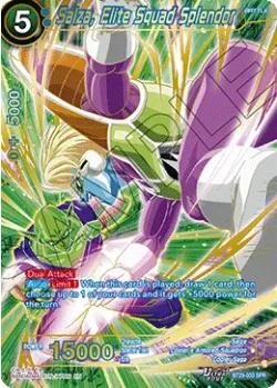 Salza, Elite Squad Splendor #BT29-033_SPR · Dragon Ball Super: Masters