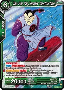 Tao Pai Pai,Country Destruction #BT29-054 · Dragon Ball Super: Masters