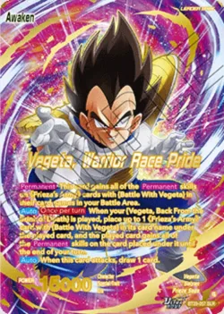 Vegeta #BT29-057 · Dragon Ball Super: Masters