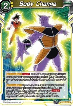 Body Change #BT29-084 · Dragon Ball Super: Masters