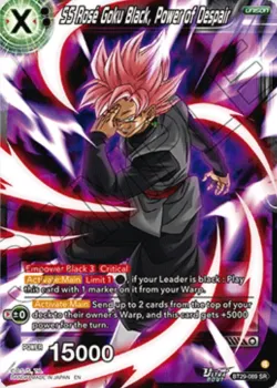 SS Rosé Goku Black, Power of Despair #BT29-089 · Dragon Ball Super: Masters
