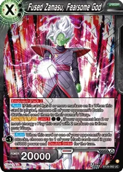 Fused Zamasu, Fearsome God #BT29-092 · Dragon Ball Super: Masters