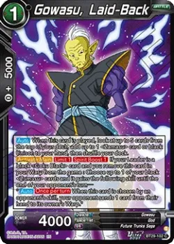 Gowasu, Laid-Back #BT29-102 · Dragon Ball Super: Masters