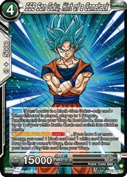 SSB Son Goku, Hint of a Comeback 「BT29-108」「EN」